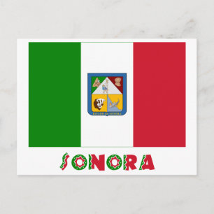 Sonora Onofficiële vlag Briefkaart