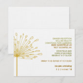 Sonora RSVP Kaartje (Voorkant / Achterkant)