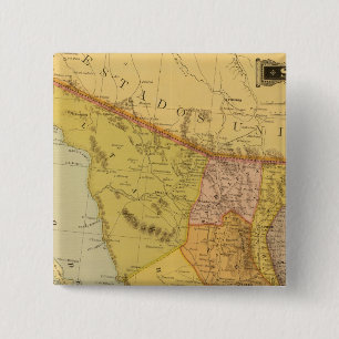 Sonora Vierkante Button 5,1 Cm