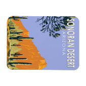 Sonoran Desert Arizona  Art Magneet (Horizontaal)