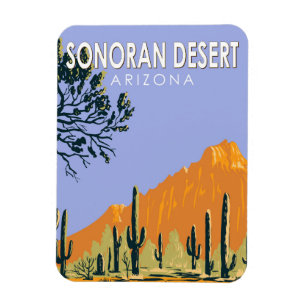 Sonoran Desert Arizona  Art Magneet