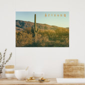 Sonoran Desert Arizona Poster (Keuken)