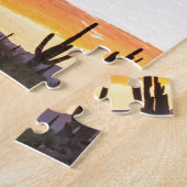 Sonoran Desert Colorful Sunrise Morning Legpuzzel (Zijkant)