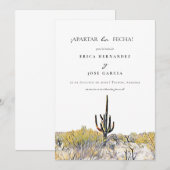 Sonoran Desert flat© Apartar la fecha! Kaart (Voorkant / Achterkant)