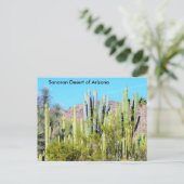Sonoran Desert van Arizona Briefkaart (Staand voorkant)