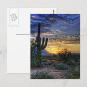 Sonoran Sunrise Briefkaart (Voorkant / Achterkant)