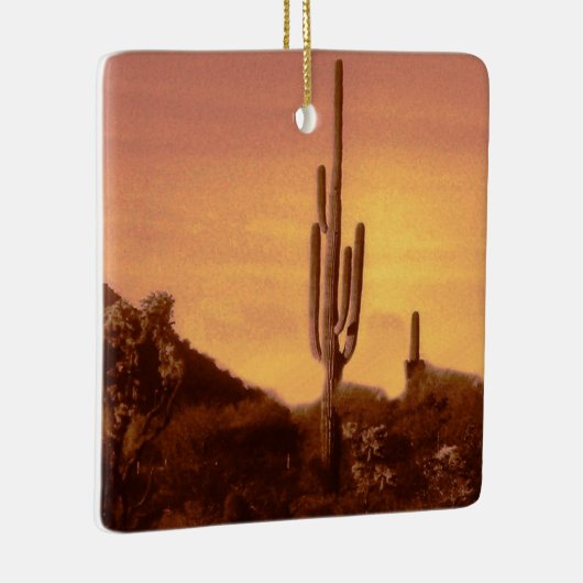 Sonoran Sunset Keramisch Ornament (Rechts)
