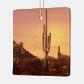 Sonoran Sunset Keramisch Ornament (Links)