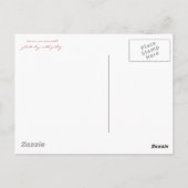 sonoran sunset met text briefkaart (Achterkant)