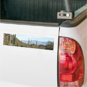 Sonoran-woestijnscène 02 bumpersticker (Op Truck)