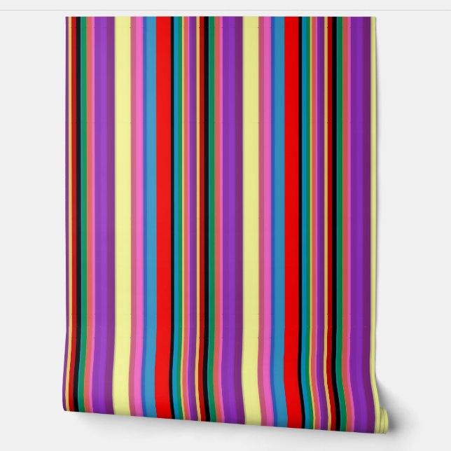 Sonoran woestijnstrepen behang (Afrollen)