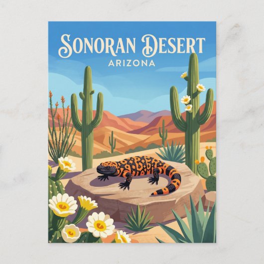 Sonorawildernis Verenigde Staten Briefkaart (Voorkant)
