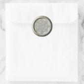 SonoStar-sticker Ronde Sticker (Tas)