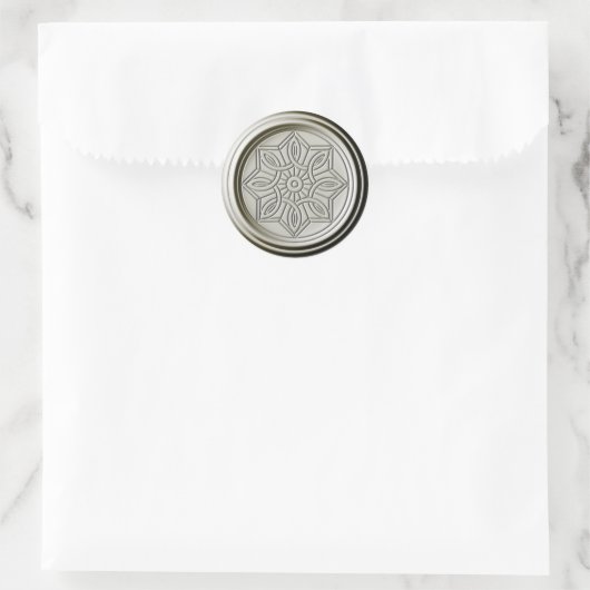 SonoStar-sticker Ronde Sticker (Tas)