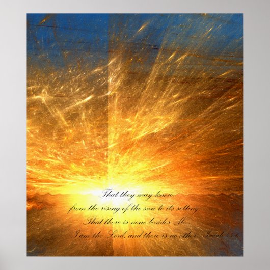 Sonrise Poster (Voorkant)