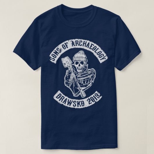 Sons Archeology Drawsko 2019 charter back prin T-shirt (Design voorkant)