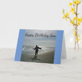 ***SON'S BIRTHDAY**-BEEK EN HOOP VAN HEM KAART (Gele Bloem)