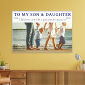 Sons & Daughters Day – Custom Family Canvas (Insitu (Woonkamer))