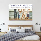 Sons & Daughters Day – Custom Family Canvas Afdruk (Insitu (Slaapkamer))