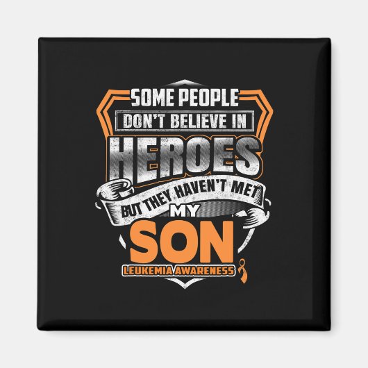 Son's Fight is mijn strijd tegen leukemie bewustzi Magneet (Voorkant)