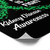 Son's Fight My Kidney Disease Awareness Poster (Hoek)