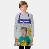 Sons Foto Jongens Blauw Schort (Gedragen)