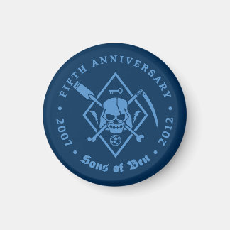 Sons of Ben - 5th Jubileum Magnet