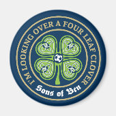 Sons of Ben - Four Leaf Clover Magnet (Voorkant)