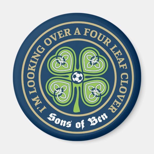 Sons of Ben - Four Leaf Clover Magnet (Voorkant)
