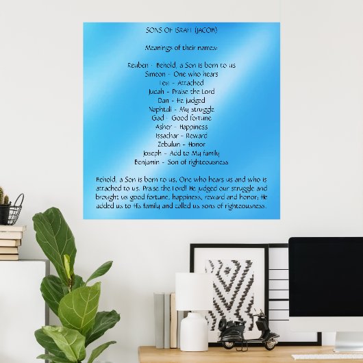 Sons of Israel Poster (Thuiskantoor)