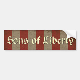 Sons of Liberty Flag Bumpersticker