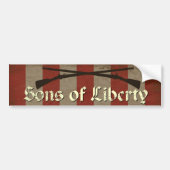 Sons of Liberty Flag Bumpersticker (Voorkant)