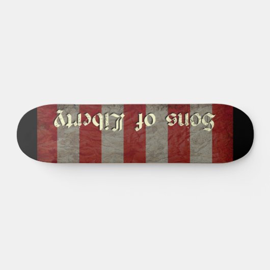 Sons of Liberty Flag Persoonlijk Skateboard (Horizontaal)