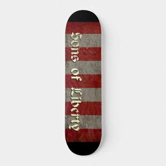 Sons of Liberty Flag Persoonlijk Skateboard (Voorkant)