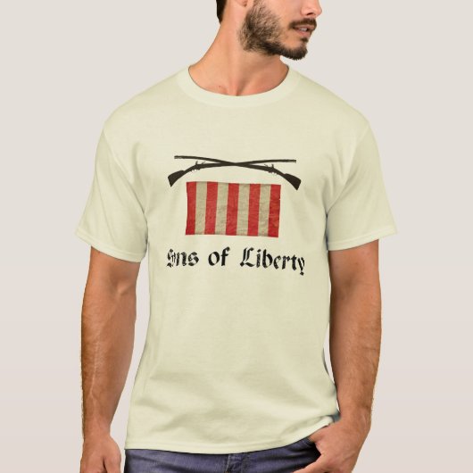 Sons of Liberty Flag T-shirt (Voorkant)