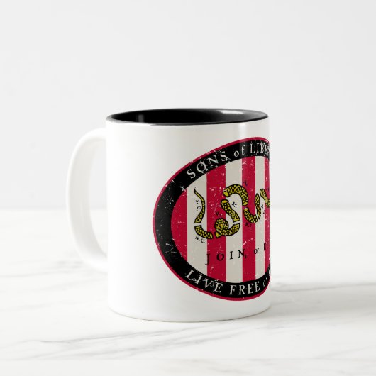 Sons of Liberty Mok (Voorkant links)