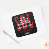 Sons of Liberty MOLON LABE stickers (Envelop)