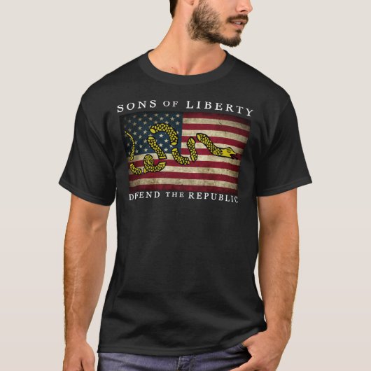 Sons of Liberty Propaganda Classic T-Shirt (Voorkant)
