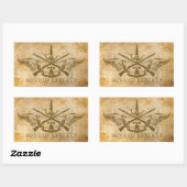 Sons of Liberty Rechthoekige Sticker (Vel)