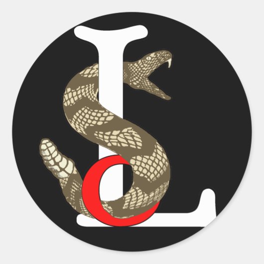 Sons of Liberty Ronde Sticker (Voorkant)