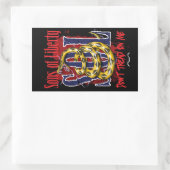 Sons of Liberty TREAD NIET OP MIJ stickers (Tas)