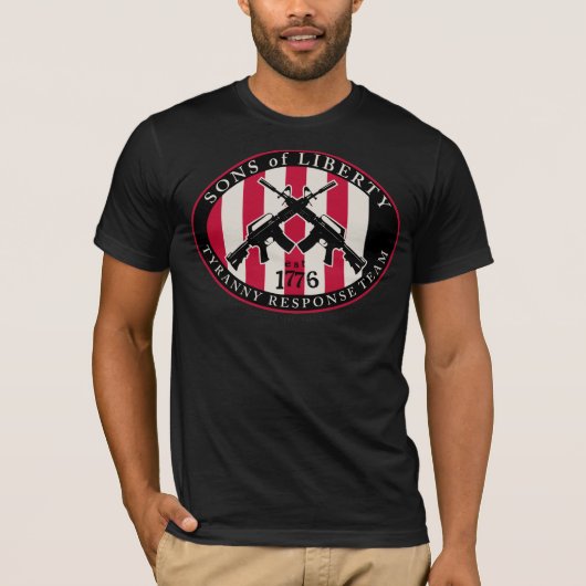 Sons of Liberty Tyranny Response T-shirt (Voorkant)