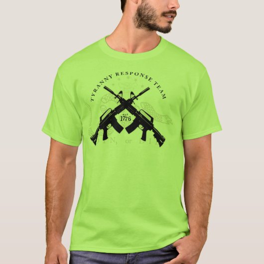 Sons of Liberty Tyranny Response Team Shirt (Voorkant)