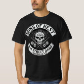 SONS OF REST 🔪 Nashville TN C. 1908 Street Gang T-shirt (Voorkant)