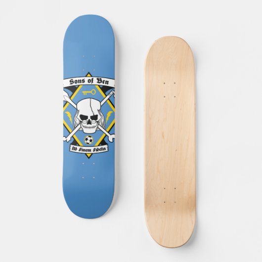 Sons van Ben - Schaats Deck Persoonlijk Skateboard (Voorkant)