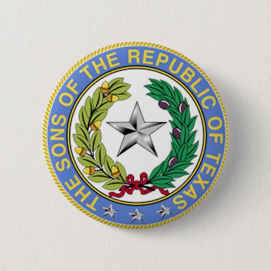 SONS VAN DE REPUBLIEK TEXAS RONDE BUTTON 5,7 CM (Voorkant)