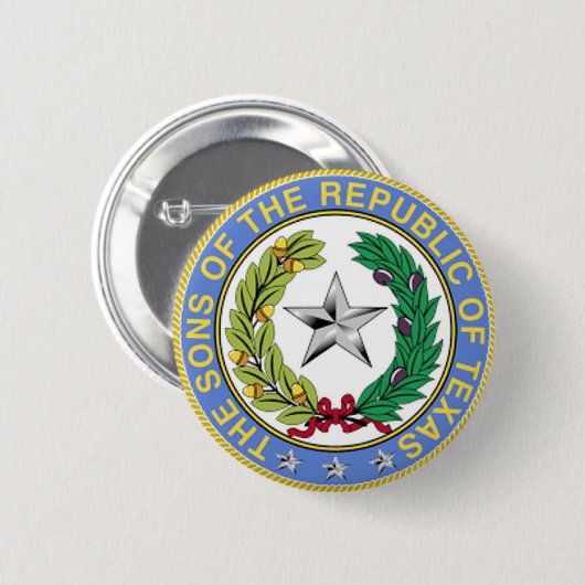 SONS VAN DE REPUBLIEK TEXAS RONDE BUTTON 5,7 CM (Voorkant /achterkant)