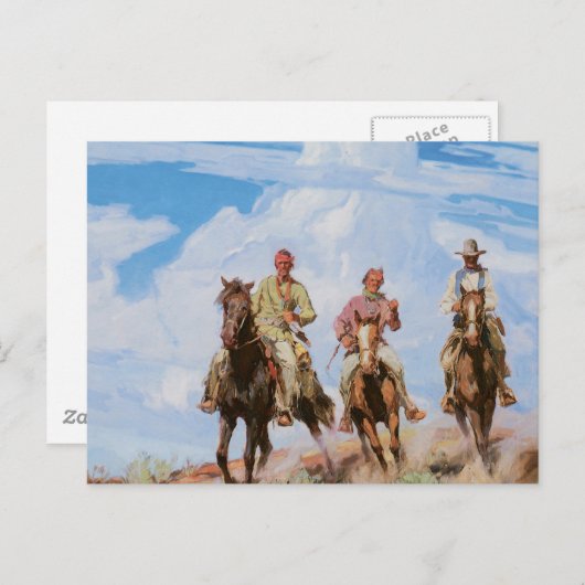 Sons van de woestijn briefkaart (Voorkant / Achterkant)