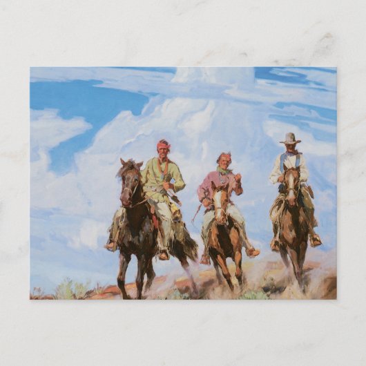 Sons van de woestijn briefkaart (Voorkant)