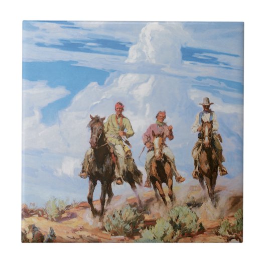 Sons van de woestijn tegeltje (Voorkant)